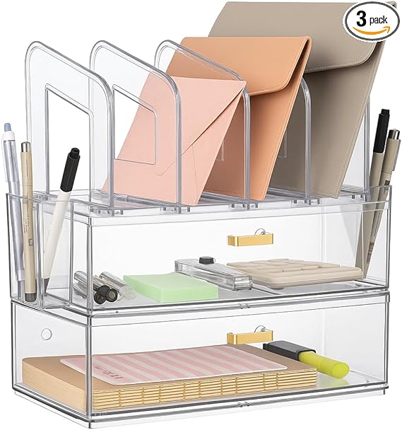 New Large Capacity Storage Box Organizer for Figures Acrylic Box Clear Blind Box Showcase Makeup Organizer for Bag - AliExpress