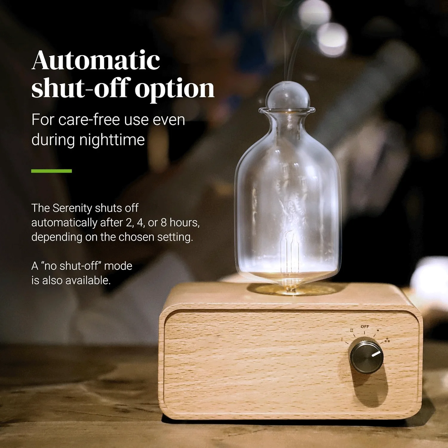Nebulizing Essential Oil Diffusers For Aromatherapy - Battery Operated Diffuser Wood & Glass Oil Diffuser For Home Office - AliExpress 6